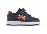 Sneaker LOTTO, Kinder, Gr. 24, blau (navy, orange), Synthetik, Schuhe Sneaker