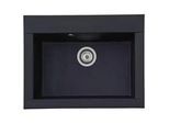 Einbauspüle Ohio ca. 66x21x50 cm Schwarz