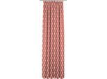 Vorhang ADAM "Maroccan Shiraz Light" Gr. 2, rot, B:145cm H:175cm, Jacquard, Baumwolle (Bio-Baumwolle), Gardinen, Vorhang, aus 100% Bio-Baumwolle