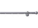 Innenlaufschiene GOOD LIFE "Bola" Gr. 18, grau (anthrazit), L:320cm Ø:20mm, Aluminium, Metall, Gardinenstangen, Innenlaufschiene