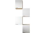 Mehrzweckschrank-Set RESPEKTA "Merle", weiß, B:100cm H:224,4cm T:34,6cm, Kastenmöbel-Sets, Mehrzweckschrank-Set, 4 Einzelschränke à 50 cm, mit Soft-Close Funktion