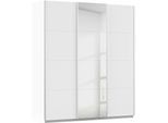 Schwebetürenschrank RAUCH "Kleiderschrank Schrank Garderobe Schlafzimmerschrank CORTONA", weiß (alpinweiß), B:203cm H:229cm T:62cm, Holzwerkstoff, Schränke, Schwebetürenschrank, in 3 Ausstattungen BASIC/CLASSIC/PREMIUM (SOFT-CLOSE) MADE IN GERMANY