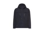 Anorak CAMEL ACTIVE, Herren, Gr. 50, schwarz navy, Web, Obermaterial: 100% Polyester, unifarben, normal Po-bedeckend, Rundhals, Jacken, mit Kapuze und Brusttaschen