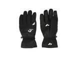 Skihandschuhe ZANIER "Kirchberg GTX", Damen, Gr. 7, schwarz, 70% Lederimitat, 30% Polyester, Handschuhe, mit wasser- und winddichter Membran