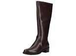 Stiefel EVERYBODY "Everybody Stiefel Leder", Damen, Gr. 42, kastanie, Leder, Schuhe Stiefel