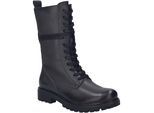 Stiefel JOSEF SEIBEL "Melinda 29, asphalt", Damen, Gr. 38, grau (asphalt), Obermaterial: 100% Rindsleder Leather cow., Schuhe Stiefel