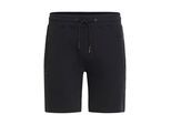 Sweatshorts SOLID "Sweatshorts SDTaras", Herren, Gr. XL, N-Gr, schwarz, Obermaterial: 60% Baumwolle CO. 40% Polyester PES., Hosen Sweatshorts