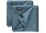 Handtücher "Sense", blau, B:50cm L:100cm, Frottee, Obermaterial: 100% Baumwolle, SCHÖNER WOHNEN-KOLLEKTION, Handtücher, Handtücher, mit Velourborte, hautschmeichelnde Airtouch Qualität, super weich