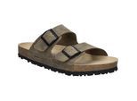 Sandale JOSEF SEIBEL "Josef 01, oliv", Herren, Gr. 42, grün (oliv), Obermaterial: 100% Rindsleder Leather cow., Schuhe Sandale