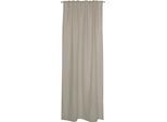 Vorhang "Soho", beige, B:130cm H:250cm, Polyester, SCHÖNER WOHNEN-KOLLEKTION, Gardinen, Vorhang, HxB: 250x130