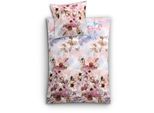 Bettwäsche KLEINE WOLKE "Amaris", bunt, B/L: 155cm x 220cm, 1 Stk., 1 Stk., Mako-Satin, B/L: 80cm x 80cm, 2 Stk., Mako-Satin, Obermaterial: 100% Baumwolle, Bettwäsche, Bettwäsche, mit floralem Print