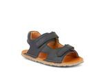 Sandale FRODDO, Jungen, Gr. 33, blau (dunkelblau), Leder, unifarben, Schuhe Sandale, Topseller