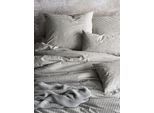 Bettwäsche IRISETTE "Mink 8872", silber (silberfarben), B/L: 155cm x 220cm, 1 Stk., 1 Stk., Biber, B/L: 80cm x 80cm, 2 Stk., Biber, Obermaterial: 100% Baumwolle, Bettwäsche, Bettwäsche, einzigartige kuschelig weiche Winterbettwäsche