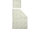 Bettwäsche ADAM "Leinenbettwäsche Scribble", schwarz, B/L: 155cm x 200cm, 1 Stk., 1 Stk., Jacquard, B/L: 80cm x 80cm, 2 Stk., Jacquard, Obermaterial: 73% Leinen, 27% Baumwolle, Bettwäsche, Bettwäsche, aus 73% Leinen & 27% Bio-Baumwolle, 2 teilig - Leinenbettwäsche