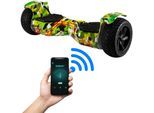ROBWAY X2 Offroad-Hoverboard fürs Gelände, Erwachsene und Kinder, 8,5 Zoll, App, Bluetooth, 700 Watt (Woodland Camo 2.0, Offroad)