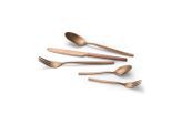 Echtwerk Besteckset Tavira, Bronze, Metall, 30-teilig, lebensmittelecht, Essen & Trinken, Besteck, Besteck-Sets