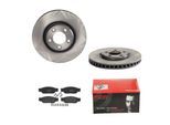 BREMBO Bremsensatz, Scheibenbremse Bremsensatz-Vorderachse COATED DISC LINE / STANDARD ijdtidezv6 Vorderachse innenbelüftet 300mm 30mm für LINCOLN JAG