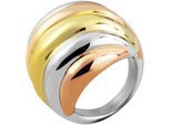 Fingerring ADELIA´S "Damen Ring aus Edelstahl" Gr. 54, gold, Fingerringe, Damen, 54, Edelstahl, Fingerring