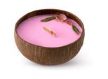 Tropicandle Roses geurkaars met een houten lont 350 ml