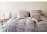 Bettwäsche ELEGANTE "Flair", multi, B/L: 155cm x 220cm, 1 Stk., 1 Stk., Halbleinen, B/L: 80cm x 80cm, 2 Stk., Halbleinen, Obermaterial: 50% Baumwolle, 50% Leinen, Bettwäsche, Bettwäsche, angenehmes Hautgefühl
