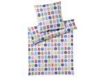 Bettwäsche ELEGANTE "Foxie Jersey", multi greige, B/L: 135cm x 200cm, 1 Stk., 1 Stk., Jersey, B/L: 80cm x 80cm, 2 Stk., Jersey, Obermaterial: 100% Baumwolle, Bettwäsche, Bettwäsche, angenehmes Hautgefühl