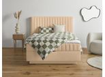 Boxbett HOMSY BY ANA JOHNSON "Moonio inkl. Bettkasten", beige, B:167cm L:214cm, Komplettbetten, erhältlich in verschiedenen Breiten und Härtegraden