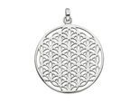 Kettenanhänger JOBO "Anhänger Ornament rund 30 mm", silber 925, Schmuckanhänger, Damen, Silber 925 (Sterlingsilber), Kettenanhänger, 925 Silber rhodiniert