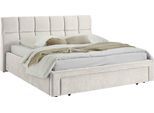 Polsterbett MEISE.MÖBEL "Canyon, Breite 180cm, erhältlich in grau oder beige", beige, B:209cm H:110cm L:228cm, Betten, Polsterbett, inkl. Schubkasten im Fußteil - ideal als Hundebett nutzbar