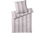 Bettwäsche ELEGANTE "Drive Jersey", grau (taupe), B/L: 135cm x 200cm, 1 Stk., 1 Stk., Mako-Jersey, B/L: 80cm x 80cm, 2 Stk., Mako-Jersey, Obermaterial: 100% Baumwolle, Bettwäsche, Bettwäsche, angenehmes Hautgefühl