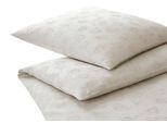 Bettwäsche ELEGANTE "Poppy", natur, B/L: 155cm x 220cm, 1 Stk., 1 Stk., Jacquard-Satin, B/L: 80cm x 80cm, 2 Stk., Jacquard-Satin, Obermaterial: 100% Baumwolle, Bettwäsche, Bettwäsche, angenehmes Hautgefühl