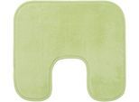 Badematte GÖZZE "Rio Premium", grün (limette), H:18mm, Polyester, Badematten, Badematte, Badteppich, Uni Farben, waschbar, rechteckig & rund erhältlich