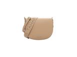 Umhängetasche TAMARIS "Umhängetasche TAS Kiri", Mädchen, Gr. B/H/T: 25cm x 20cm x 8cm 0, beige (sand 420), Polyurethan, Taschen Umhängetasche