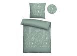 Kinderbettwäsche BIBERNA "0840520", braun (fichte), B/L: 135cm x 200cm, 1 Stk., 1 Stk., Flanell, B/L: 80cm x 80cm, 2 Stk., Flanell, Obermaterial: 100% Baumwolle, Bettwäsche, kuschelig warm, samtweich, Melange, 100% Baumwolle, made in Germany