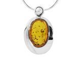 Kette mit Anhänger OSTSEE-SCHMUCK "- Dagrun - Silber 925/000 - Bernstein" Gr. 50, silber (silber 925, silberfarben, weiß), Schmuck_Sets, Damen, 50, Silber 925 (Sterlingsilber)