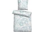 Bettwäsche "Anton", blau (hellblau), B/L: 155cm x 220cm, 1 Stk., 1 Stk., Feinbiber, B/L: 80cm x 80cm, 2 Stk., Feinbiber, Obermaterial: 100% Baumwolle, CASTELL - MARKENBETTWÄSCHE, Bettwäsche, Bettwäsche, wohlig warm, temperaturausgleichend, 100% Baumwolle, pflegeleicht