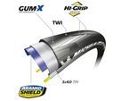 Fahrradreifen MICHELIN "Power Cup", schwarz, Fahrradreifen, 28 x 0,98