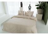 Wendebettwäsche KAYORI "Koko", braun, B/L: 155cm x 220cm, 1 Stk., 1 Stk., Lyocell, B/L: 80cm x 80cm, 2 Stk., Lyocell, Obermaterial: 100% Baumwolle, Bettwäsche, Wendebettwäsche, Atmungsaktiv & saugfähig