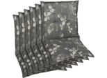 Sesselauflage KONIFERA, taupe, B:50cm H:6cm T:100cm, Baumwolle, Polyester, Polsterauflagen, Natur Look taupe - Maße BxLxH ca.: 50 cm x 100 cm x 6 cm