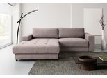 Ecksofa WERK2 "Indiana inkl. Bettfunktion & Bettkasten, bequem, Breite 270cm, L-Form", beige, B:270cm H:76cm T:182cm, 92% Polyester, 8% Nylon, Sofas, Ecksofa, Moderne, elegante Polsterecke, Komfortpolsterung und losen Kissen.
