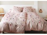 Bettwäsche ELEGANTE "Highlife", rosé, B/L: 135cm x 200cm, 1 Stk., 1 Stk., Mako-Satin, B/L: 80cm x 80cm, 2 Stk., Mako-Satin, Obermaterial: 100% Baumwolle, Bettwäsche, Bettwäsche, angenehmes Hautgefühl