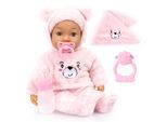 Babypuppe BAYER "Piccolina MagicTears", rosa, Puppen, Baby, Kunststoff, Babypuppe