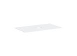 hansgrohe Xevolos E Konsole 54329700 980 x 550 mm, mattweiß, Ausschnitt mittig
