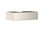 hansgrohe Xevolos E Waschtischunterschrank 54314790 980x550x275mm, 1 Schublade, sandbeige matt, sandbeige metallic