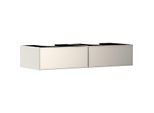 hansgrohe Xevolos E Waschtischunterschrank 54317790 1370x550x275mm, 2 Schubladen, sandbeige matt, sandbeige metallic