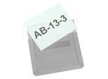 EICHNER Magnet-Sichttasche aus Hart-PVC, VE 10 Stk, Format DIN A6 quer, transparent, ab 2 VE