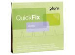 plum Pflaster-Nachfüllpackung QuickFix, elastic, VE 6 à 45 Stk, HxB 72 x 25 mm