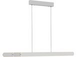 LED Pendelleuchte "ADRIANA ROUND", weiß, 2, H: 60cm, 1 Stk., SCHÖNER WOHNEN-KOLLEKTION, Leuchten, SCHÖNER WOHNEN Kollektion, Touchdimmer, Comfort-Lift, Memoryfunktion, LED Pendelleuchte