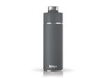 Isolierflasche NINJA "Ninja Thirsti Reiseflasche – 530 ml DW1801EUU / 700 ml DW2401EUU", grau, H:27,6cm, Edelstahl, Trinkflaschen, Isolierflasche, Getränke bleiben 24 Stunden kalt, 12 Stunden heiß, Eis hält 2 Tage
