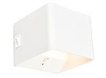 BRILONER LEUCHTEN LED Wandleuchte "BORRA 3879016", weiß matt, Leuchten, LED Wandleuchte