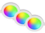 BRILONER LEUCHTEN LED Einbauleuchte "FUNGO COLOR 3945036", weiß matt, Leuchten, LED Einbauleuchte